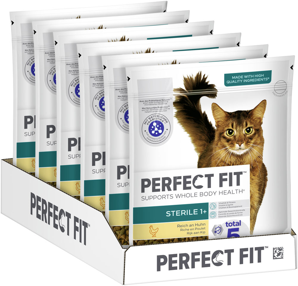 Perfect Fit - Pro-Sterile Reich an Huhn - 6 x 750g - 2