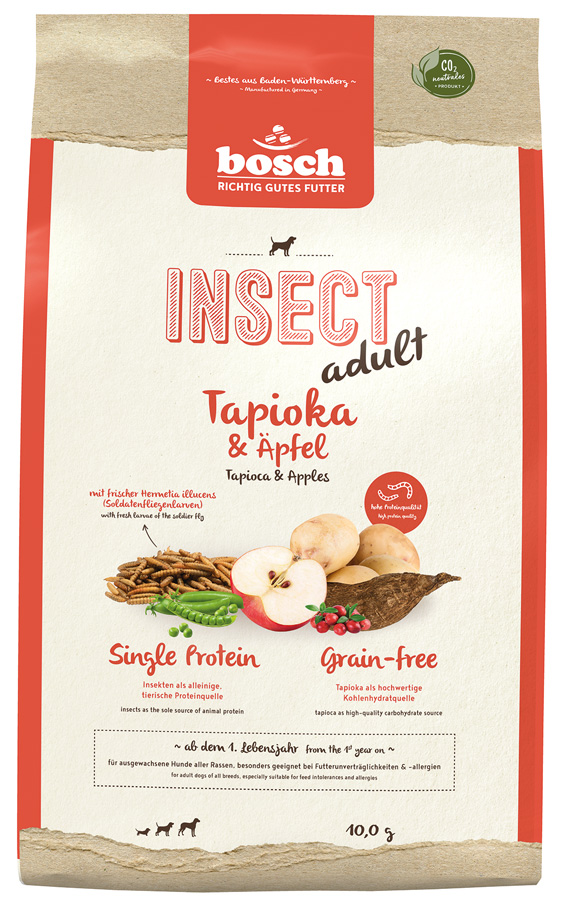 Bosch - Insect Adult Tapioka & Äpfel - 1 x 10kg - 1
