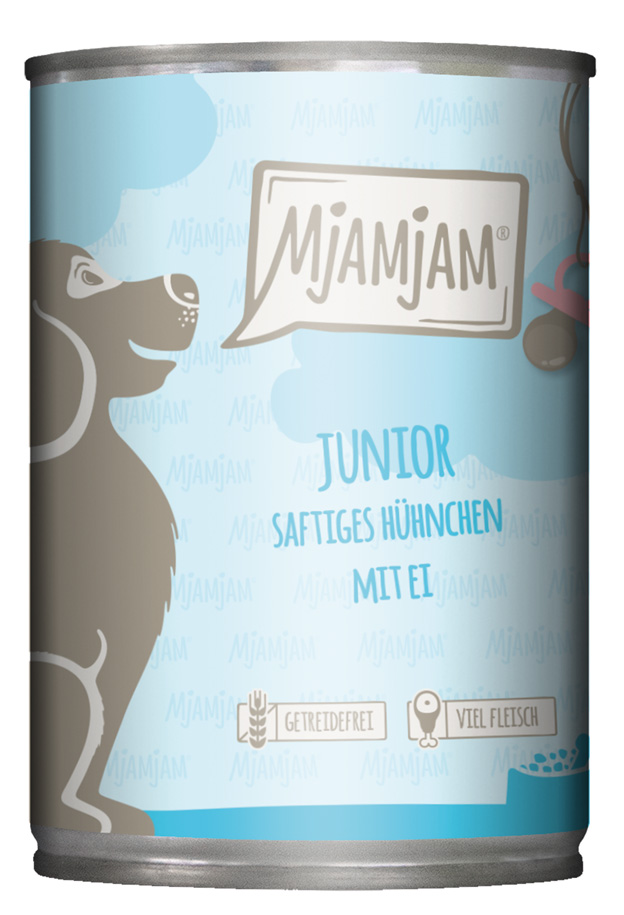 Junior saftiges Hühnchen mit Ei