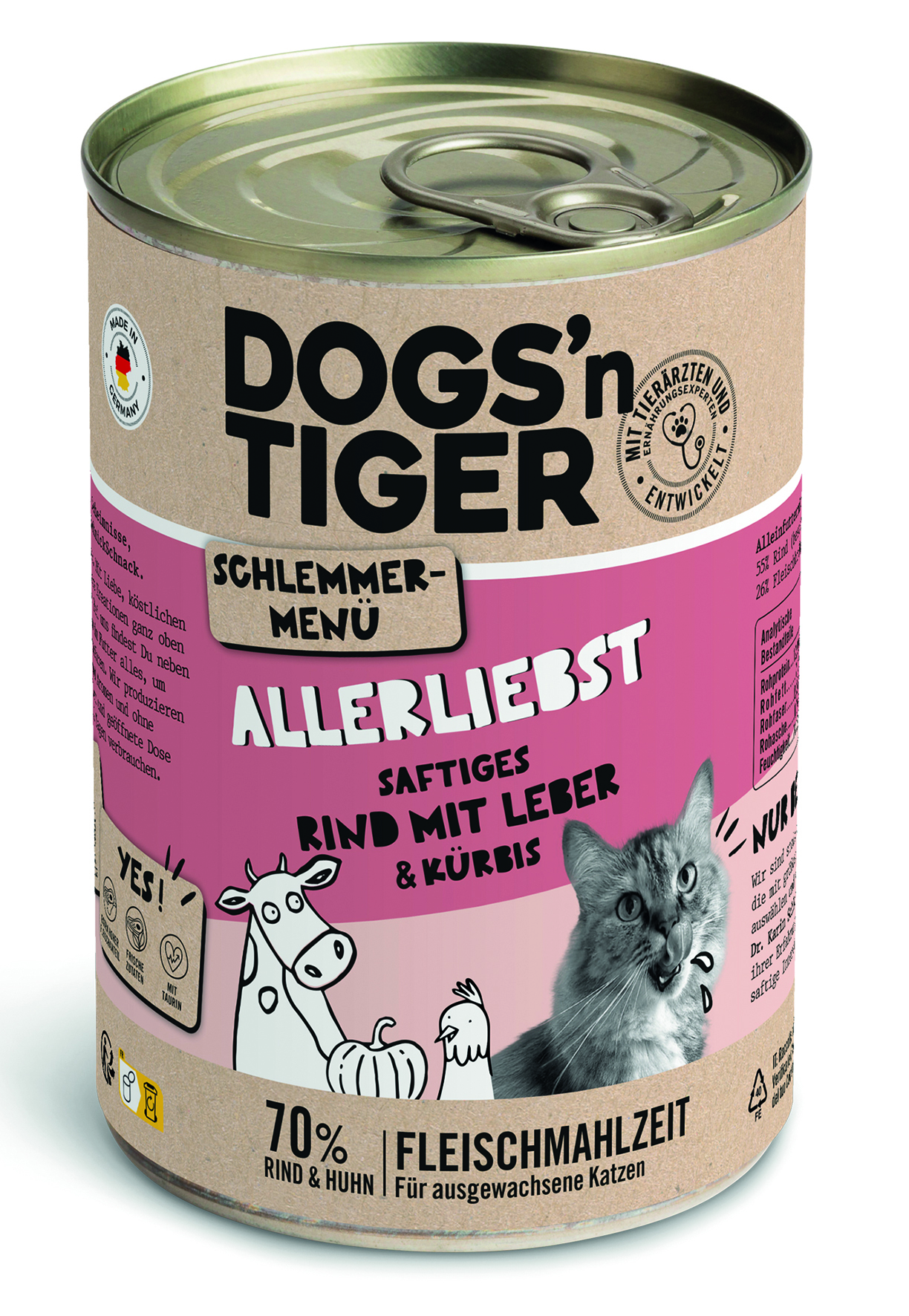 Dogs'n Tiger - Allerliebst - 6 x 400 g - 1
