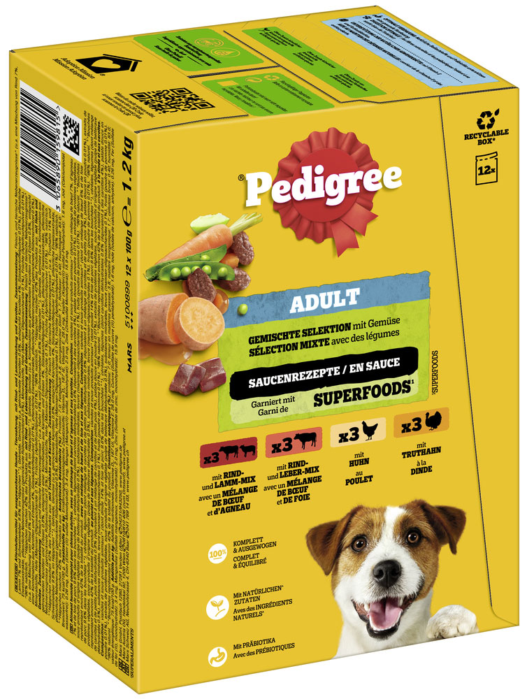 Pedigree - Multipack gemischte Selektion in Sauce - 3