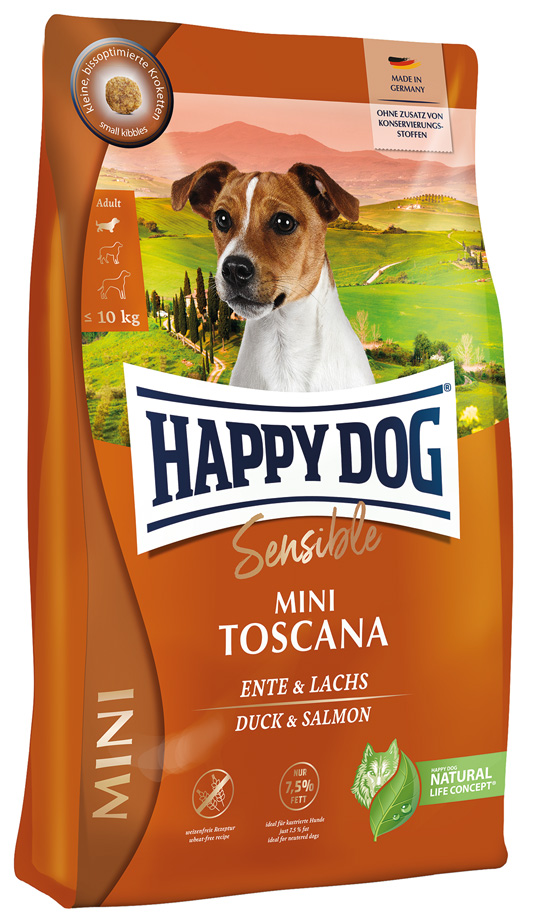 Happy Dog - Sensible Mini Toscana - 1 x 4kg - 1