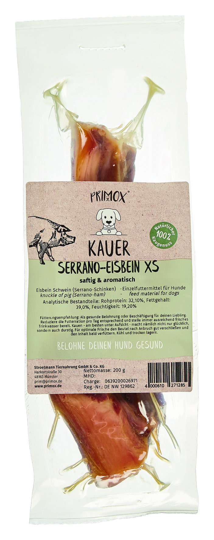 Primox - Serrano Eisbein XS 200g - 10 x 0.2 kg - 1