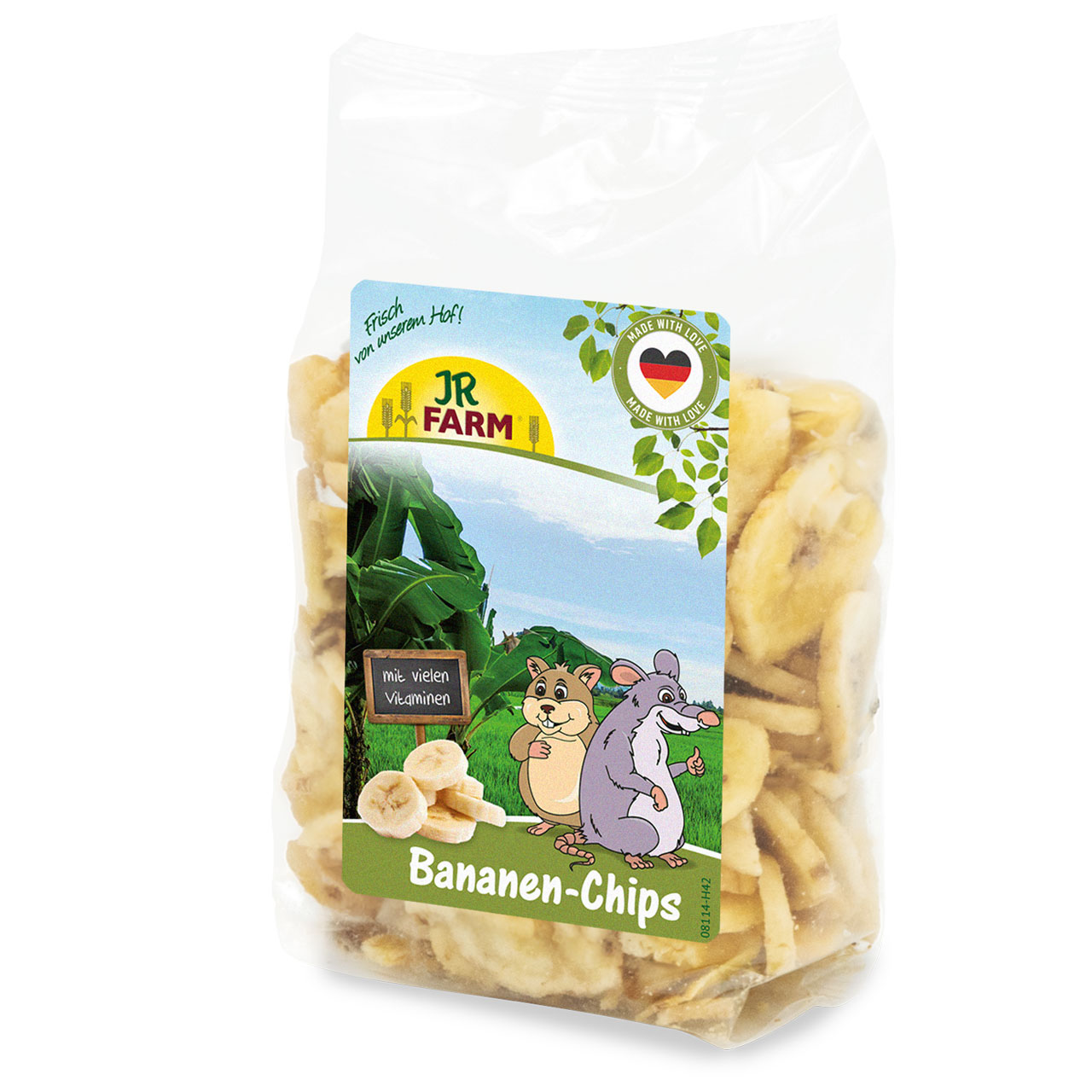 JR Farm - Bananen-Chips - 8 x 150 g - 1