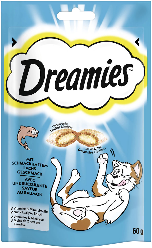 Dreamies - mit Lachs 60g Dreamies - mit Lachs 60g