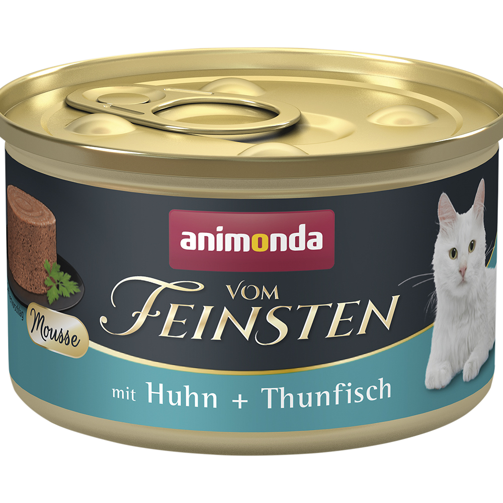 Mousse mit Huhn & Thunfisch