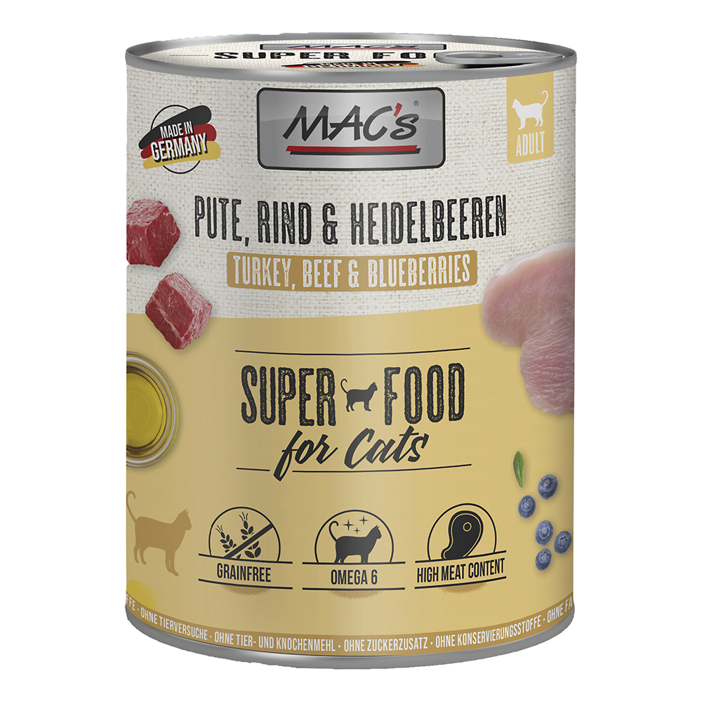 CAT Pute, Rind & Heidelbeeren