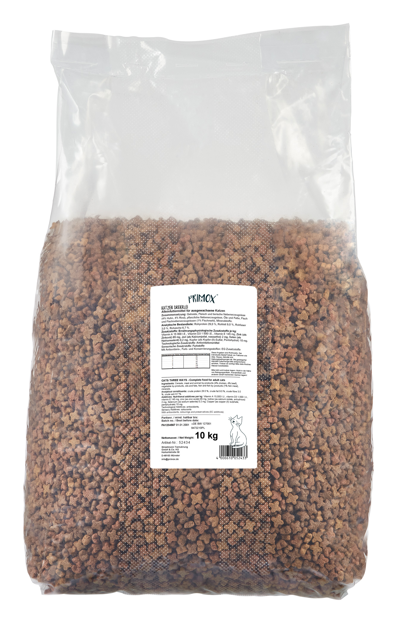 Primox - Katzendreierlei - 1 x 10 kg - 1