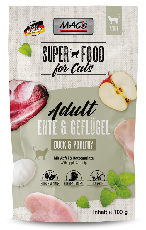 MAC´s - CAT Ente & Geflügel - 12 x 100 g - 1