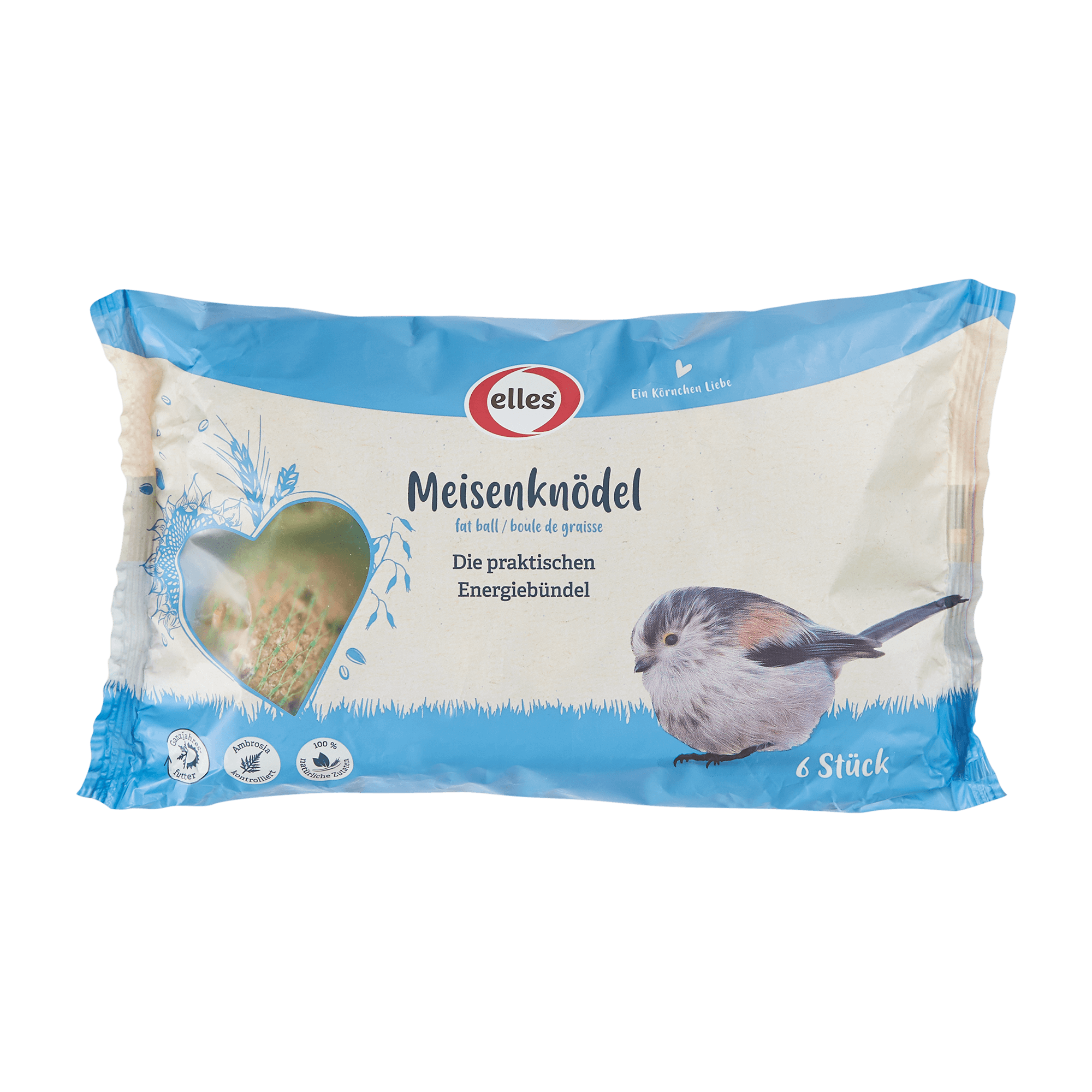 elles - Meisenknödel mit Netz 6 Stück - 16 x 540 g - 2