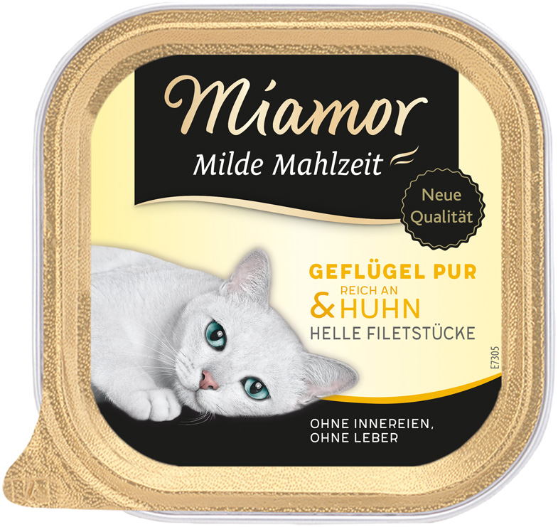 Miamor - Milde Mahlzeit Geflügel & Huhn - 16 x 0 g - 1