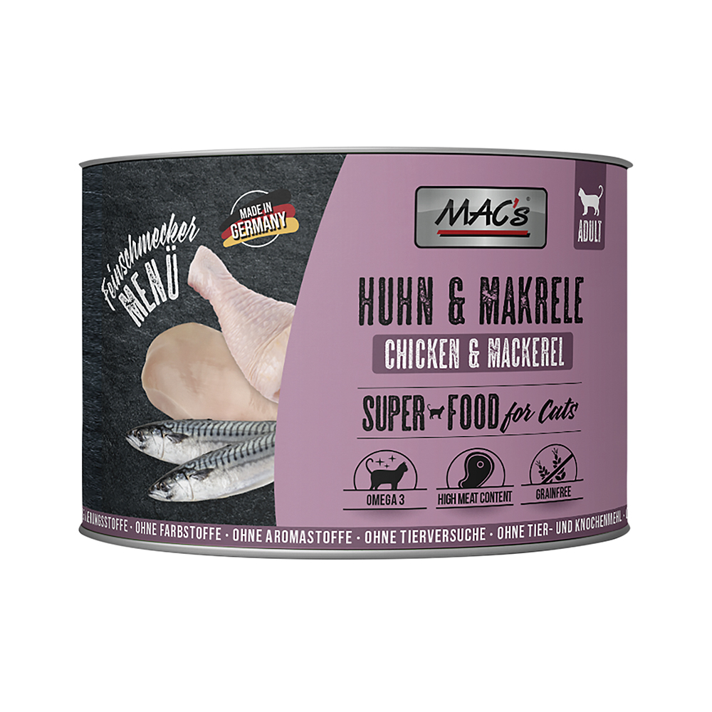 CAT Feinschmecker Huhn und Makrele