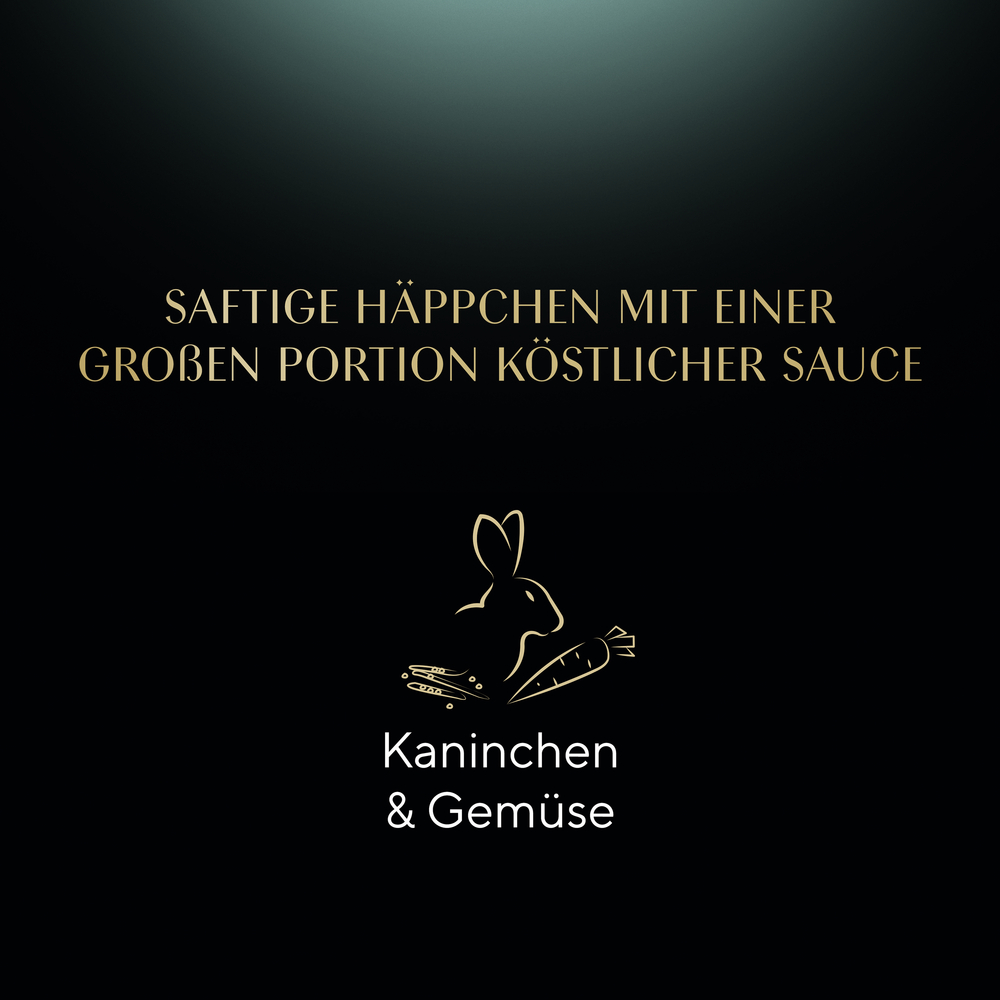 Sheba - Collection Sauce mit Kaninchen und Gemüse in herzhafter Sauce - 22 x 85 g - 2