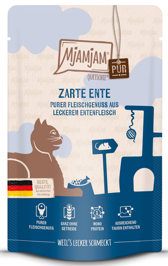 Quetschie -purer Fleischgenuss - zarte Ente