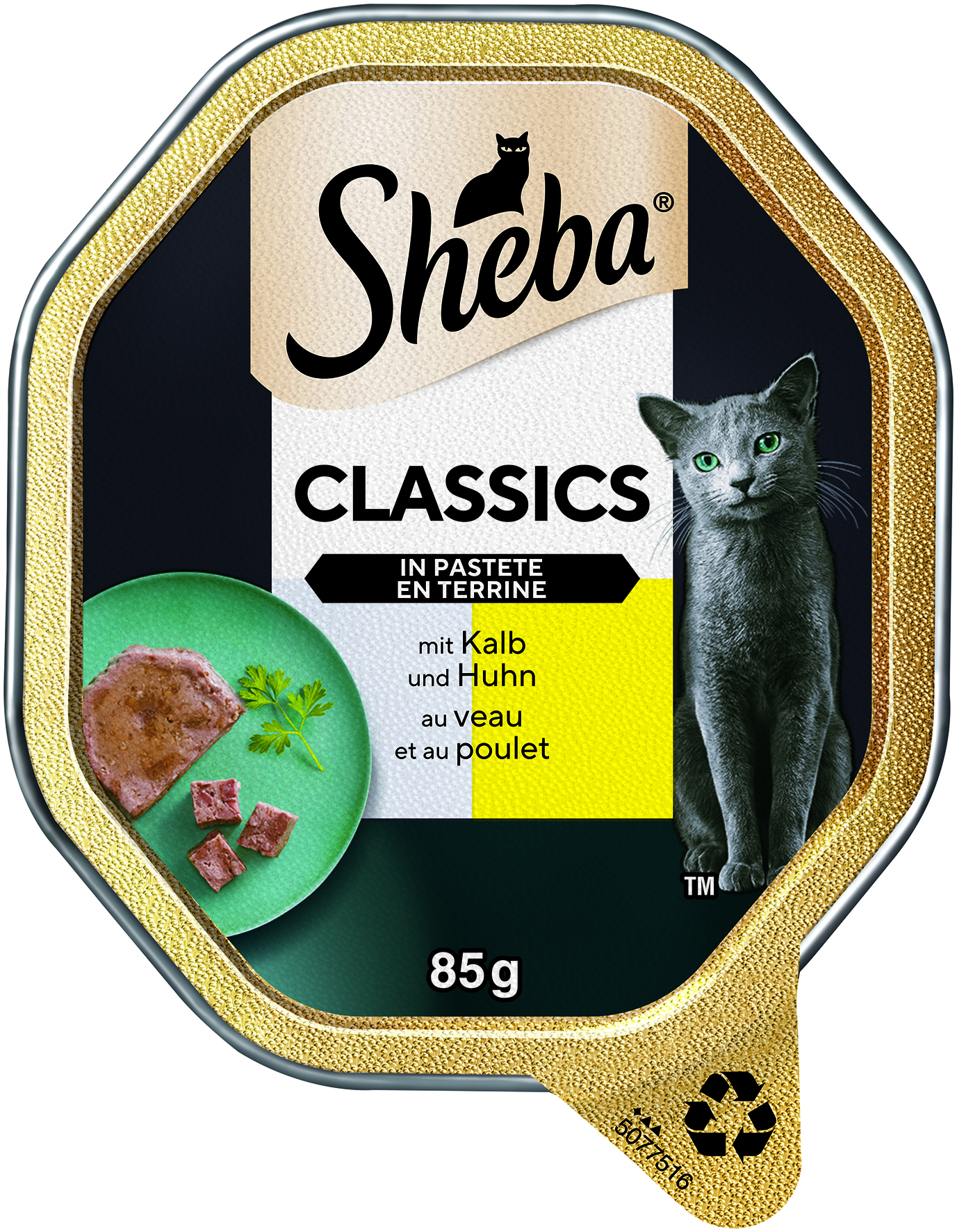 Sheba - Classic Kalb & Huhn - 22 x 85 g - 1