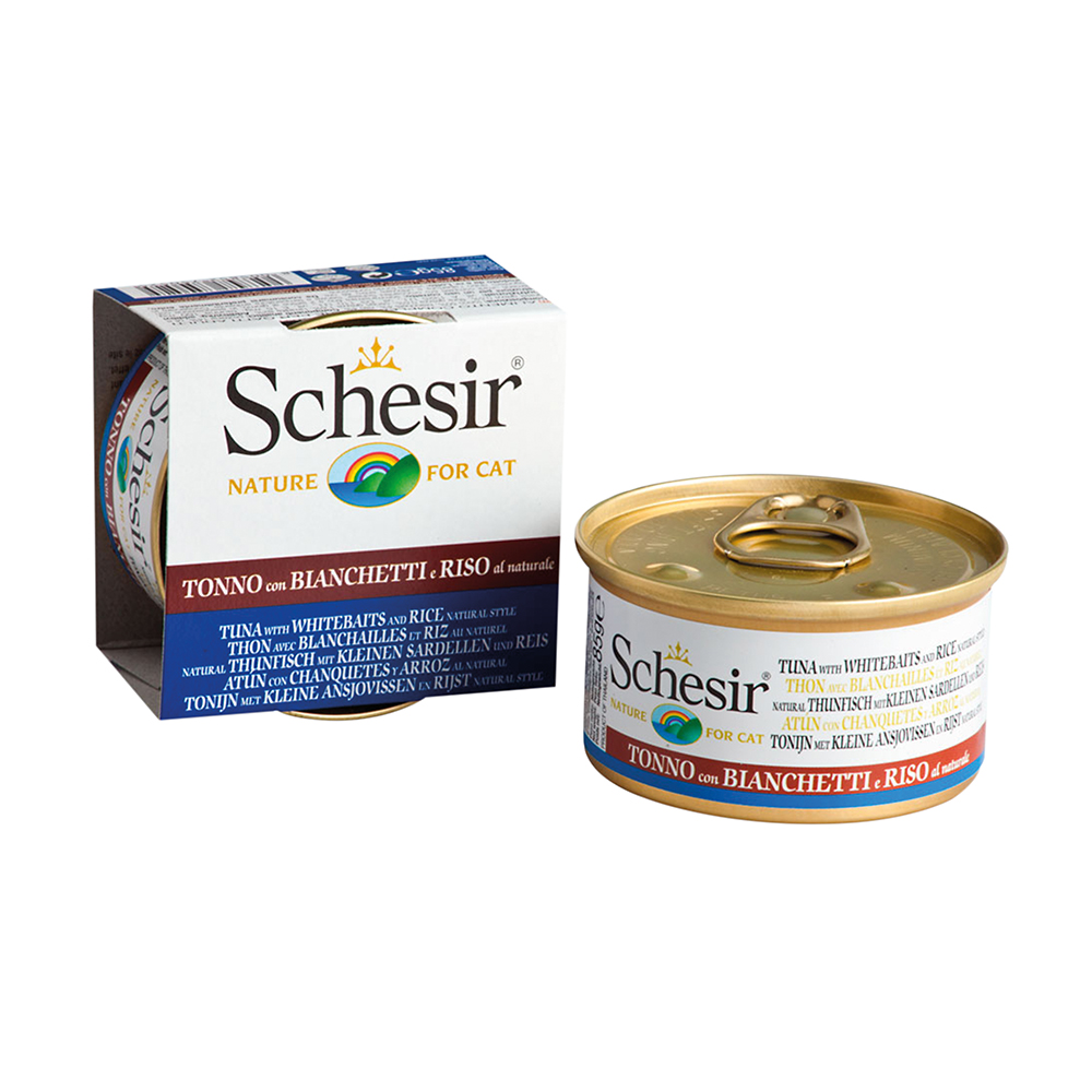 Cat Natural Thunfisch, kleine Sardellen und Reis