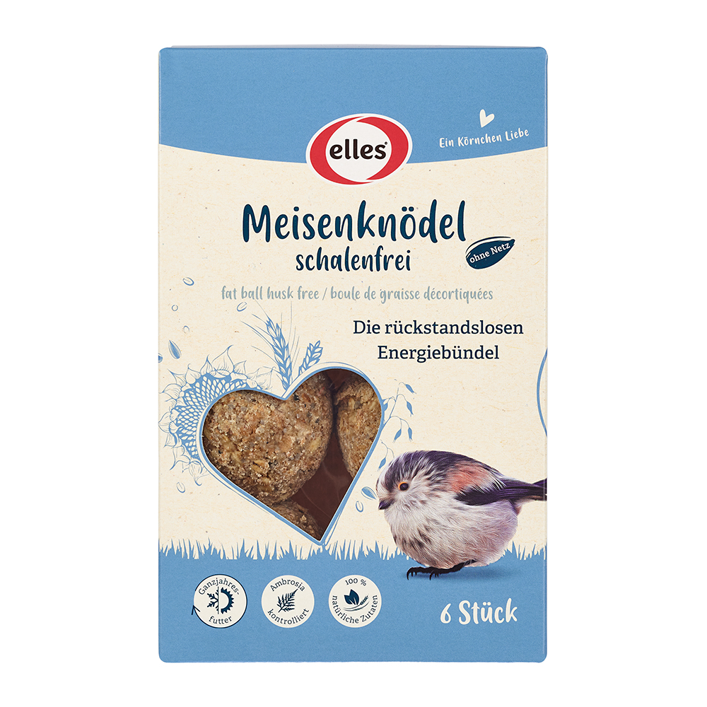 Meisenknödel ohne Netz schalenfrei 6 Stück