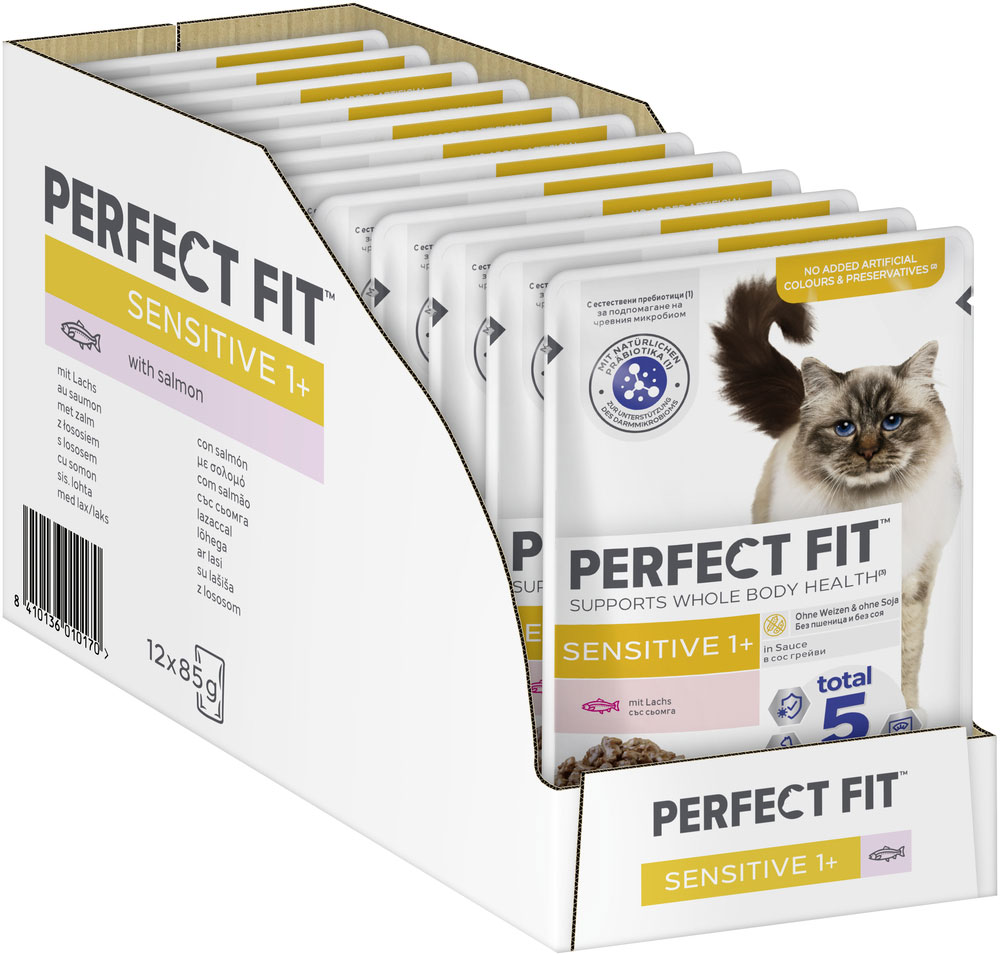 Perfect Fit - Sensitive Lachs - 12 x 85g - 2