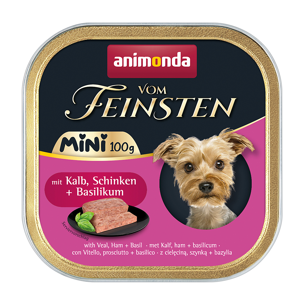 vom Feinsten Adult Mini Kalb, Schinken + Basilikum