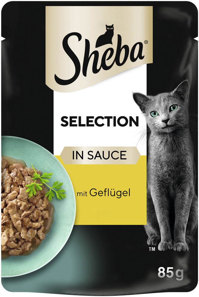 Sheba - Selection Sauce mit Geflügel - 28 x 85 g - 3