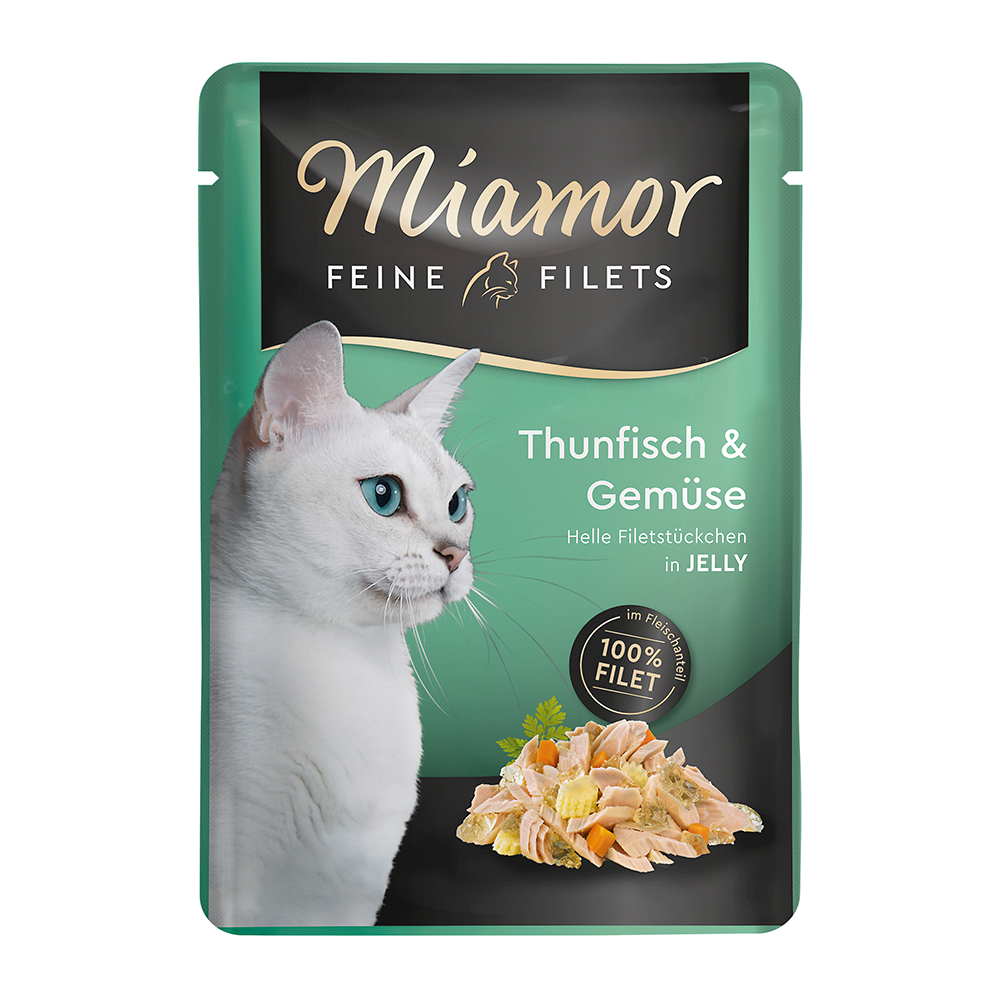 Miamor Feine Filets in Jelly Thunfisch & Gemüse