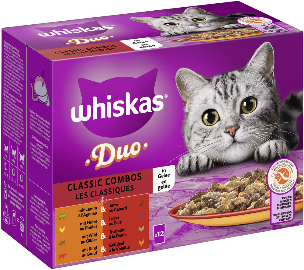 Whiskas - Whiskas Multipack DUO Classic Combos in Gelee - 2