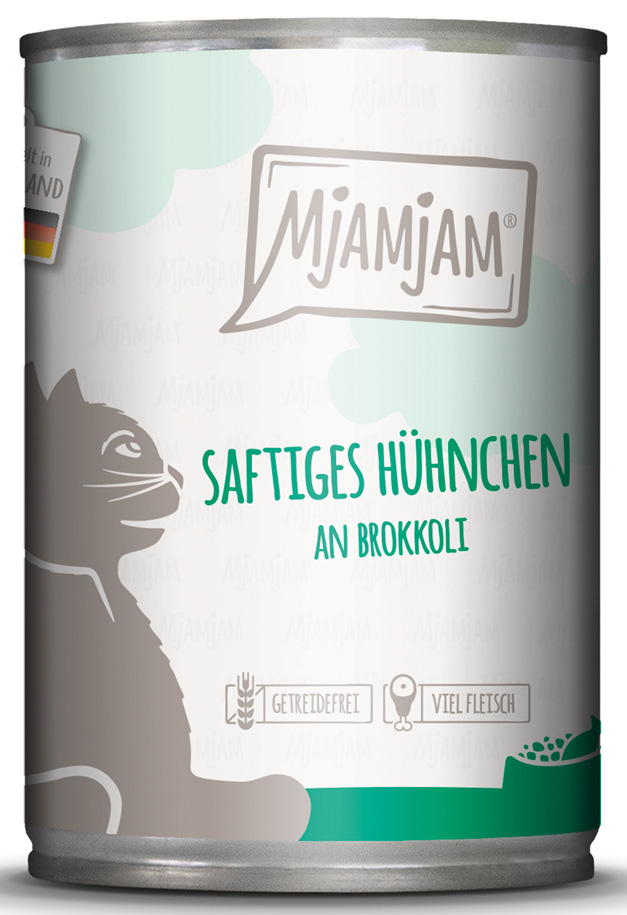 saftiges Hühnchen an Brokkoli