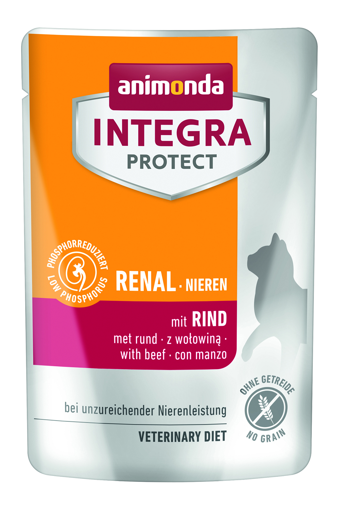 Animonda Integra - Integra Renal mit Rind - 24 x 85 g - 1
