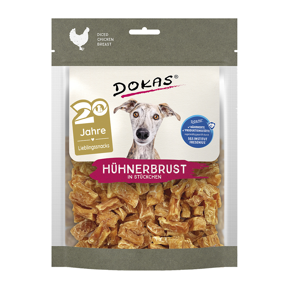 Hühnerbrust in Stücken