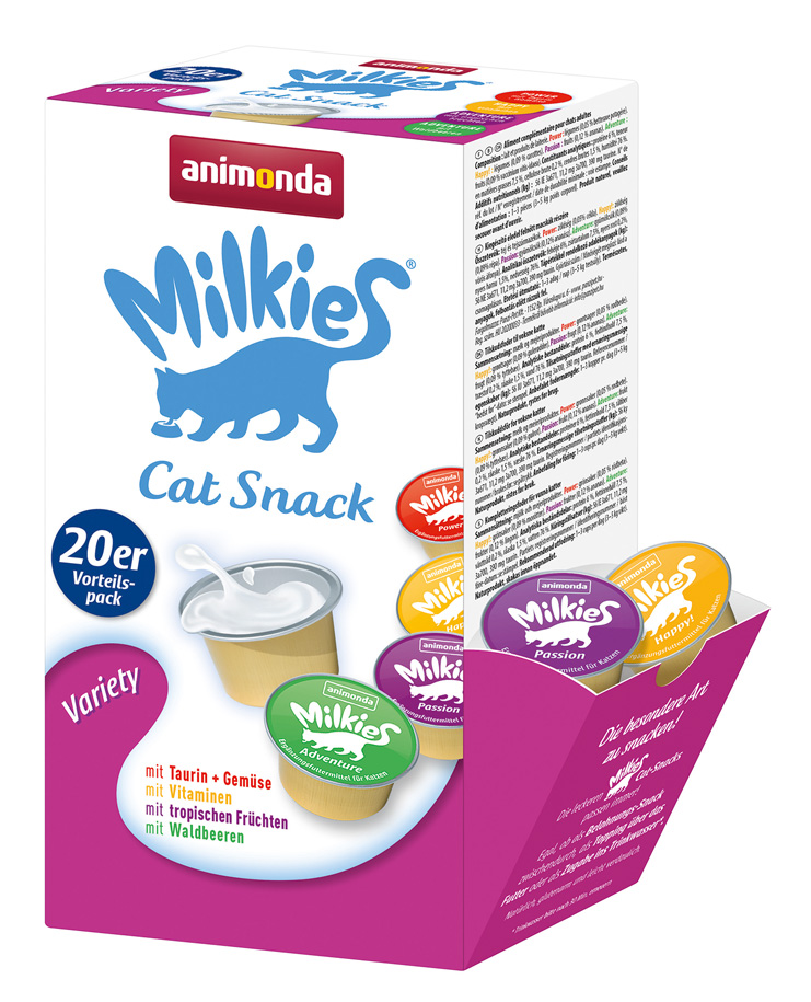 Animonda Milkies - Variety Multipack - 4 x 20 x 1g - 1