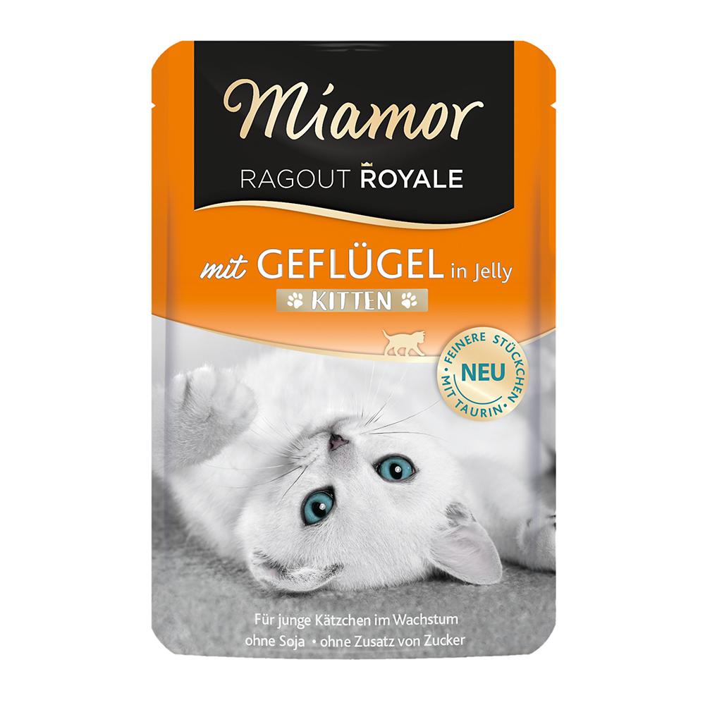 Miamor - Ragout Royale in Jelly Kitten - mit Geflügel - 1