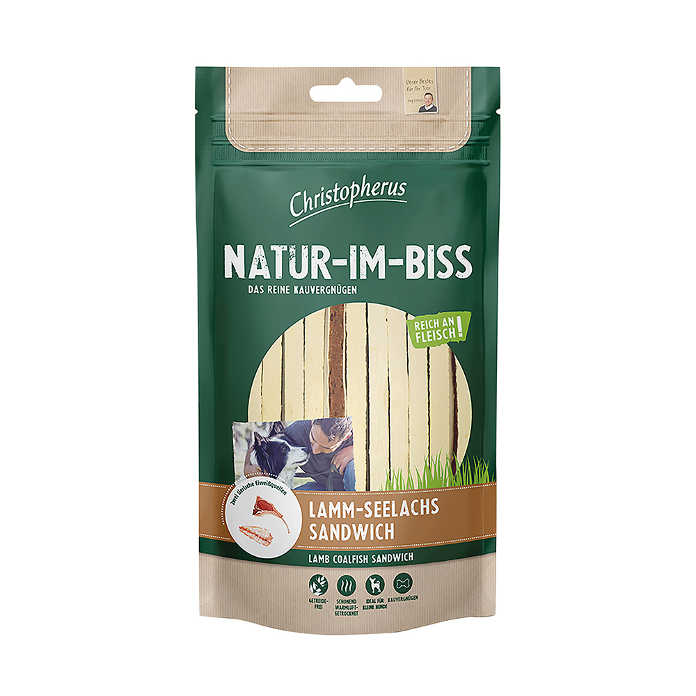 Lamm-Seelachs-Sandwich