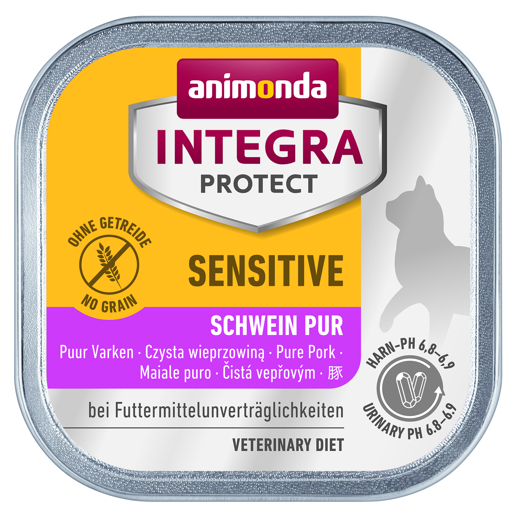 Animonda Integra - Protect Sensitive Schwein pur - 16 x 100 g - 1