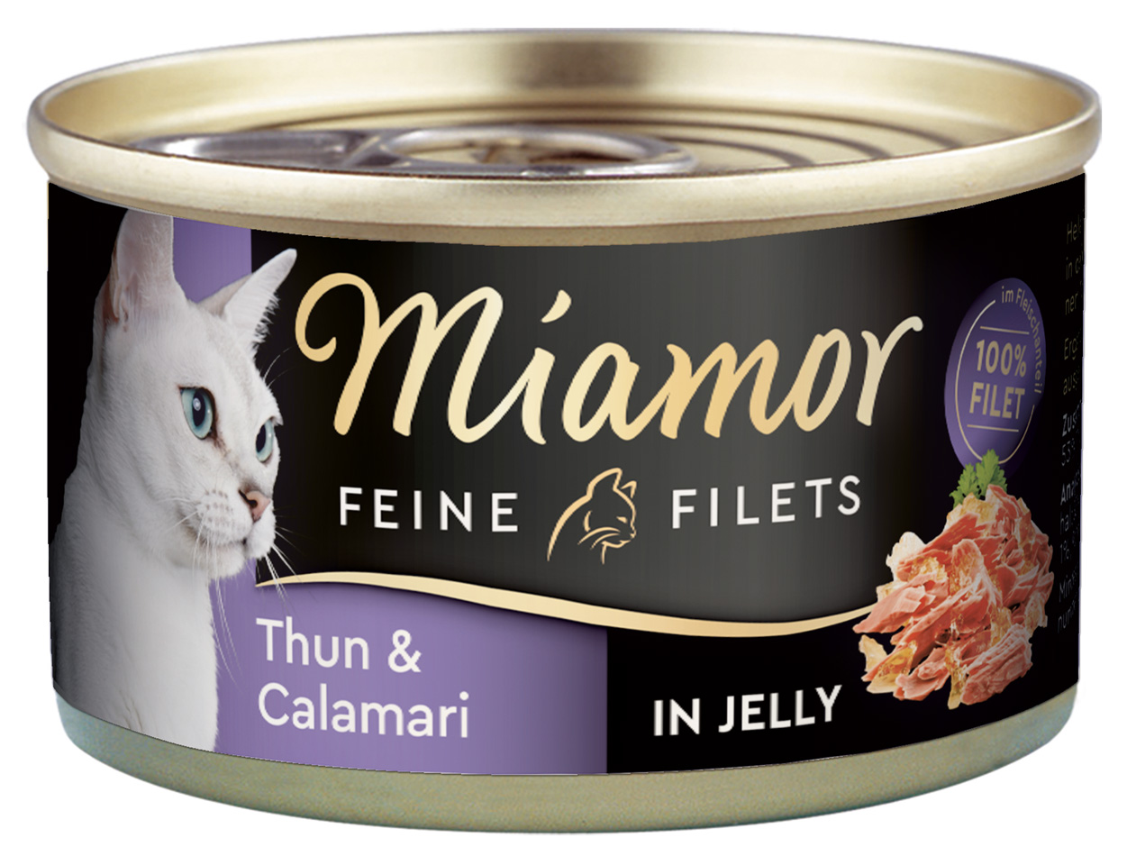 Feine Filets in Jelly Thunfisch & Calamari Feine Filets in Jelly Thunfisch & Calamari