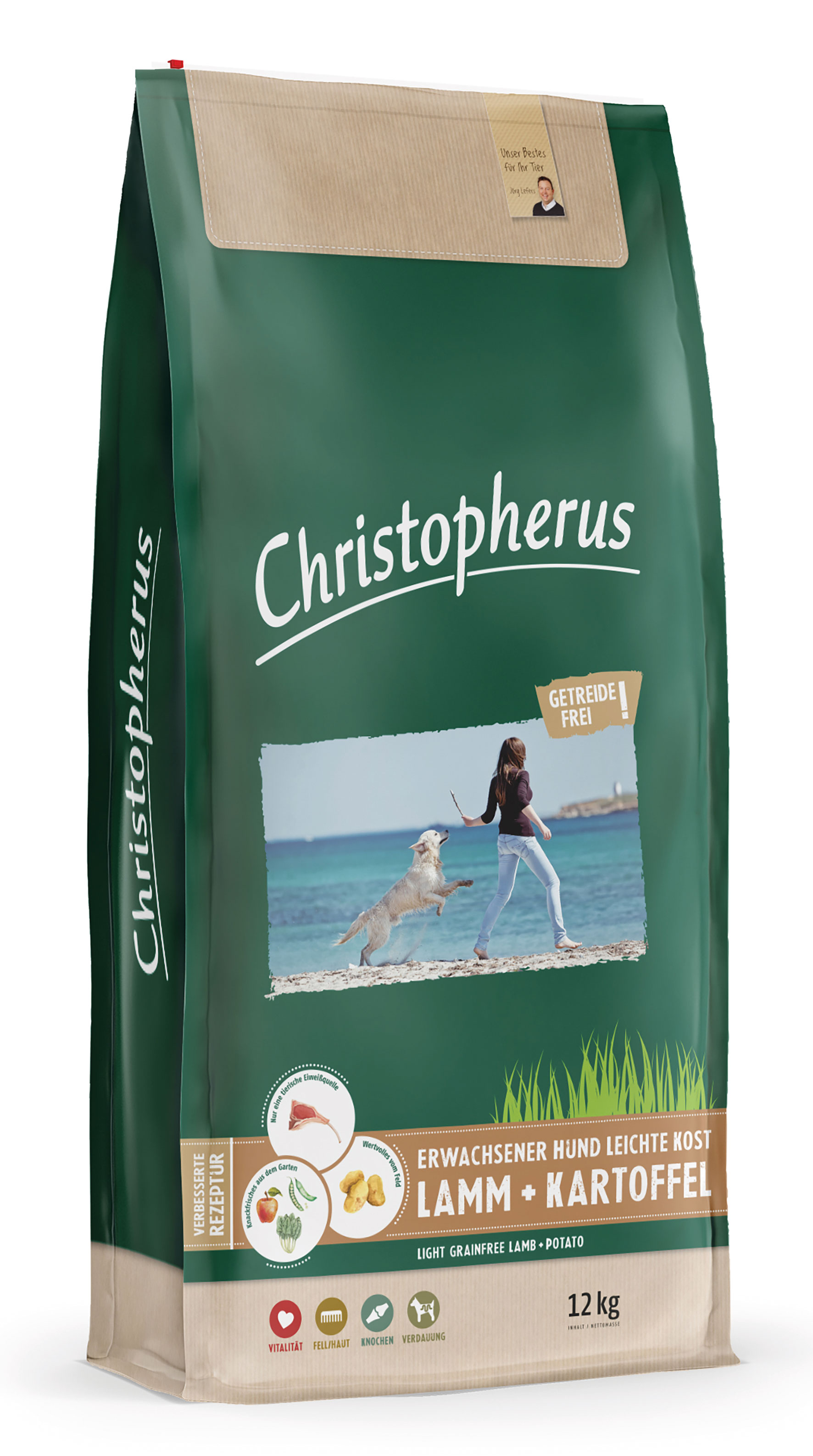 Getreidefrei Lamm & Kartoffel Leicht