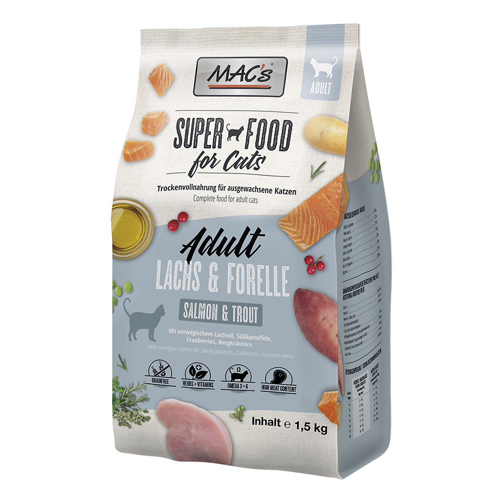 MAC´s - CAT Lachs & Forelle - 4 x 1.5 kg - 1