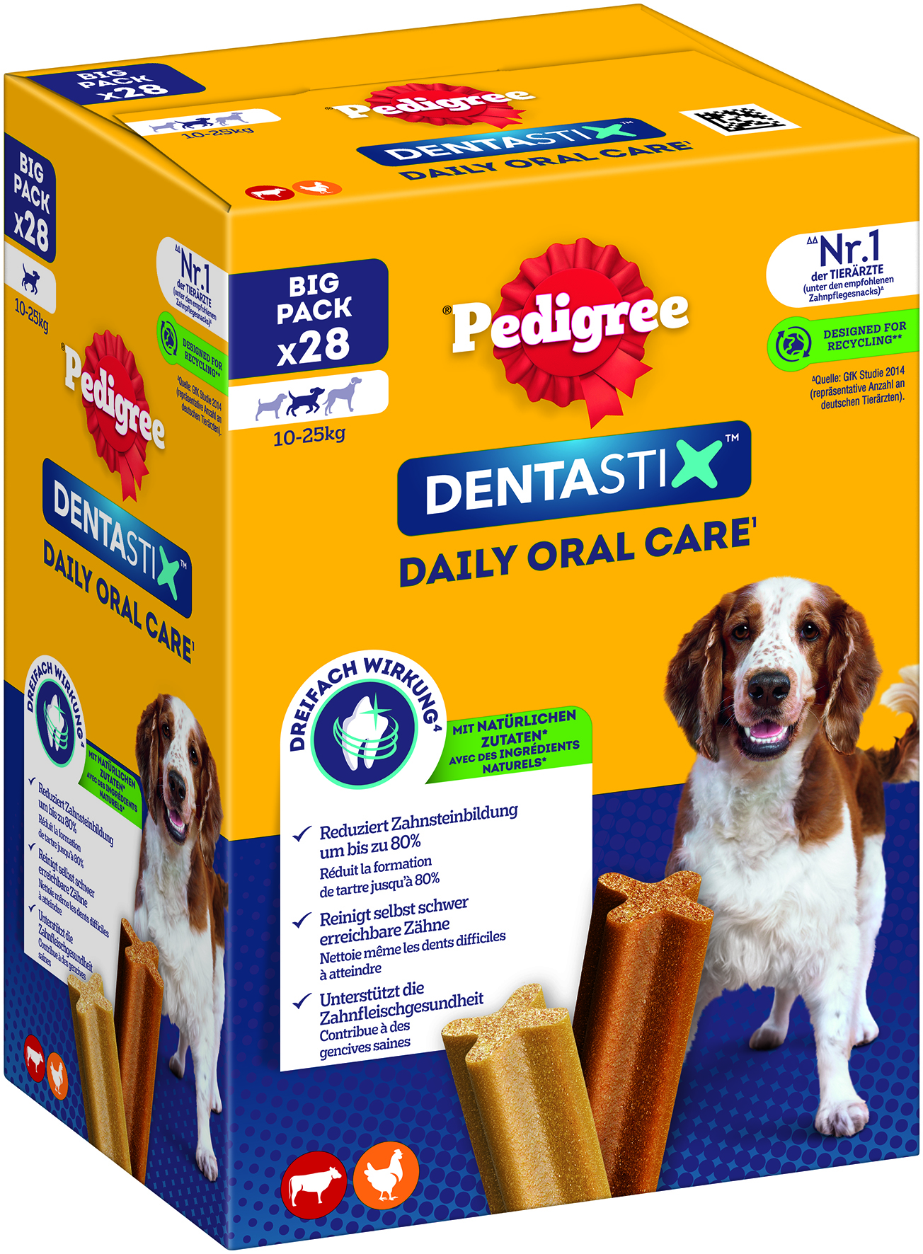 Dentastix Tägliche Zahnpflege MP für mittelgroße Hunde