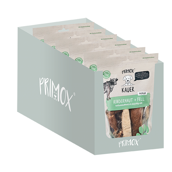 Primox - Rinderhaut mit Fell 250g - 1 x 250 g - 3