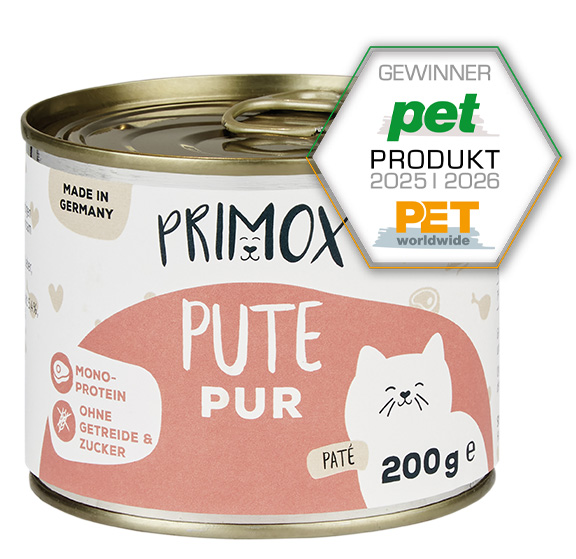 Katzenfutter Pute pur 6x200g