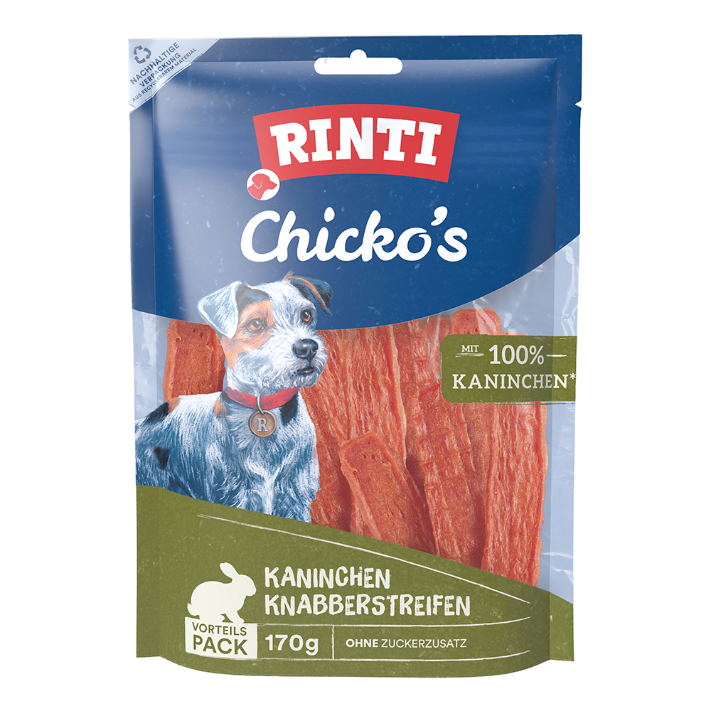 Rinti - Extra Chicko Kaninchen Vorratspack - 9 x 170 g - 1