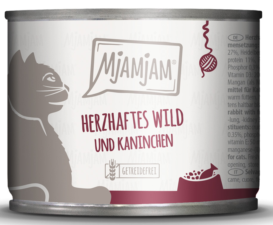herzhaftes Wild & Kaninchen an fruchtigen Heidelbeeren