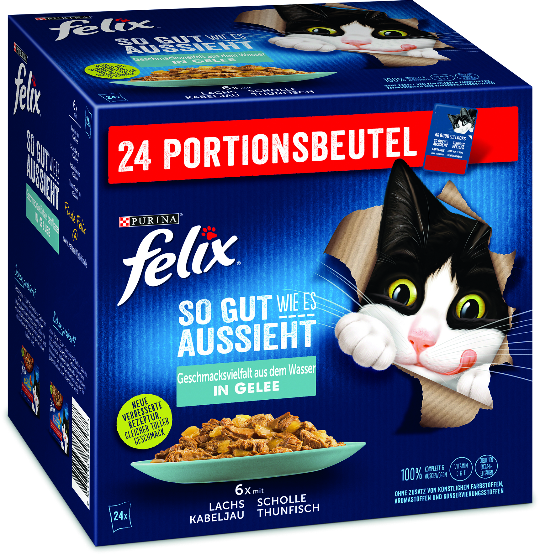 So gut wie es aussieht Geschmacksvielfalt aus dem Wasser - Multipack
