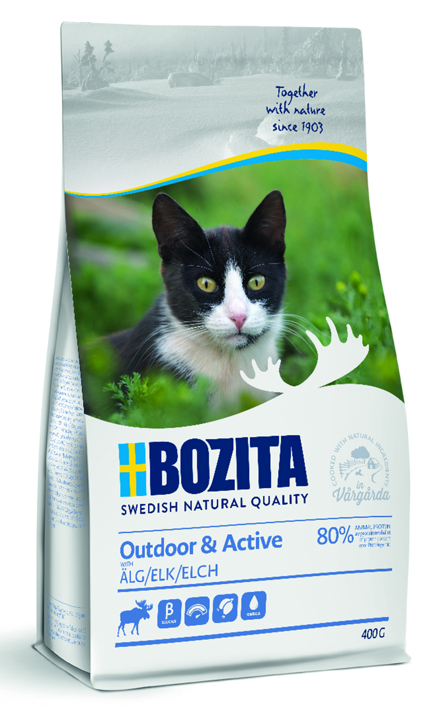 Bozita - Feline Outdoor & Active Elk - 5 x 400 g - 1