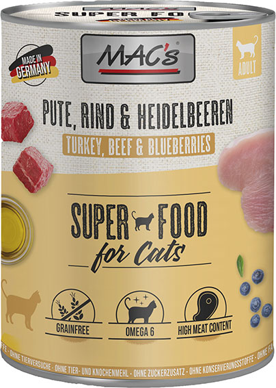 CAT Pute, Rind & Heidelbeeren