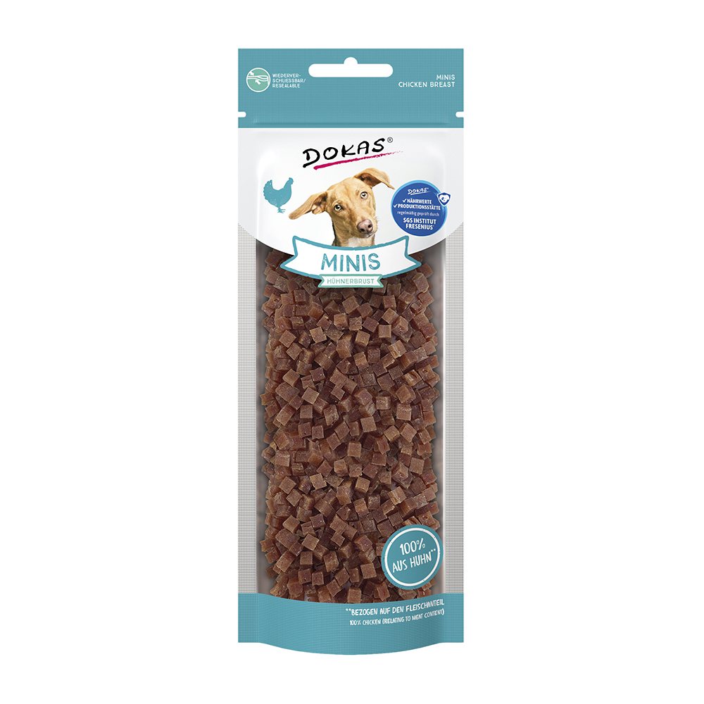 Minis mit Hühnerbrust