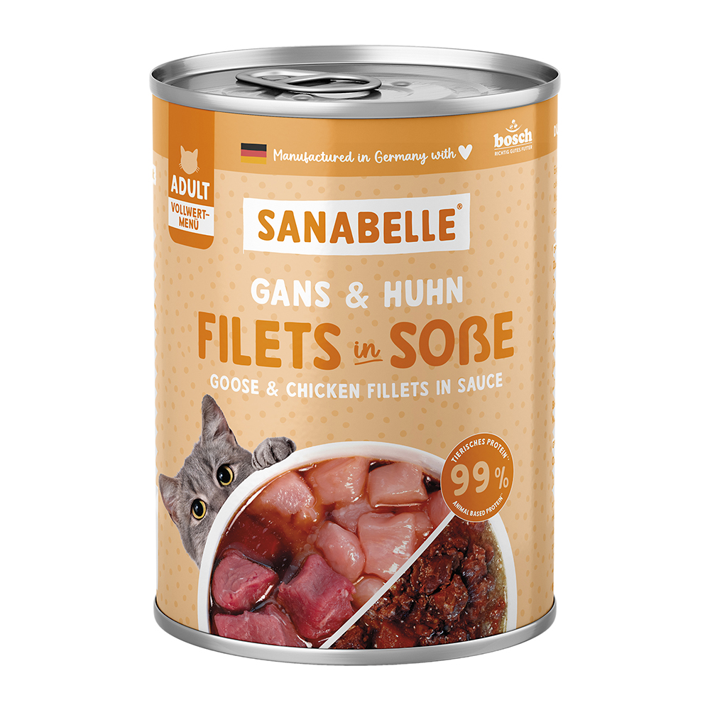 Gans & Huhn mit Karotte
