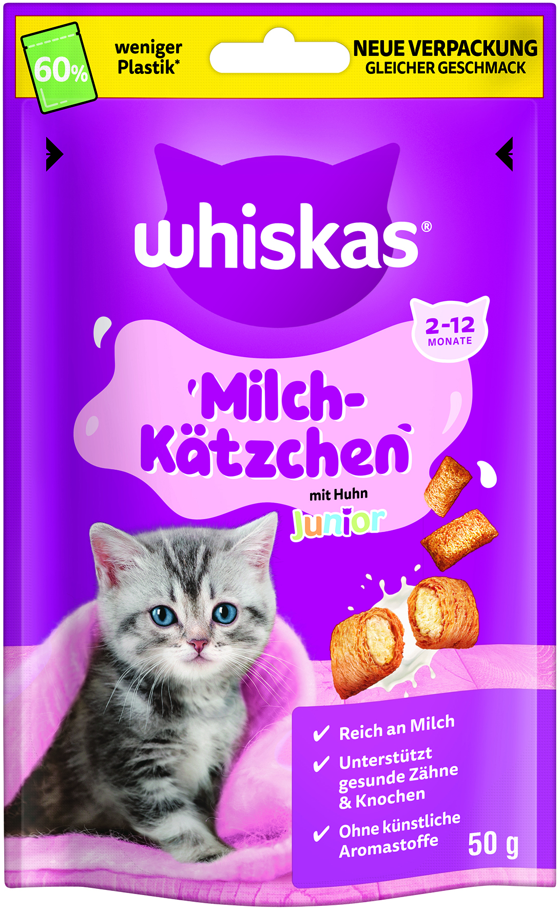 Whiskas - Milch-Kätzchen - 6 x 50 g - 1