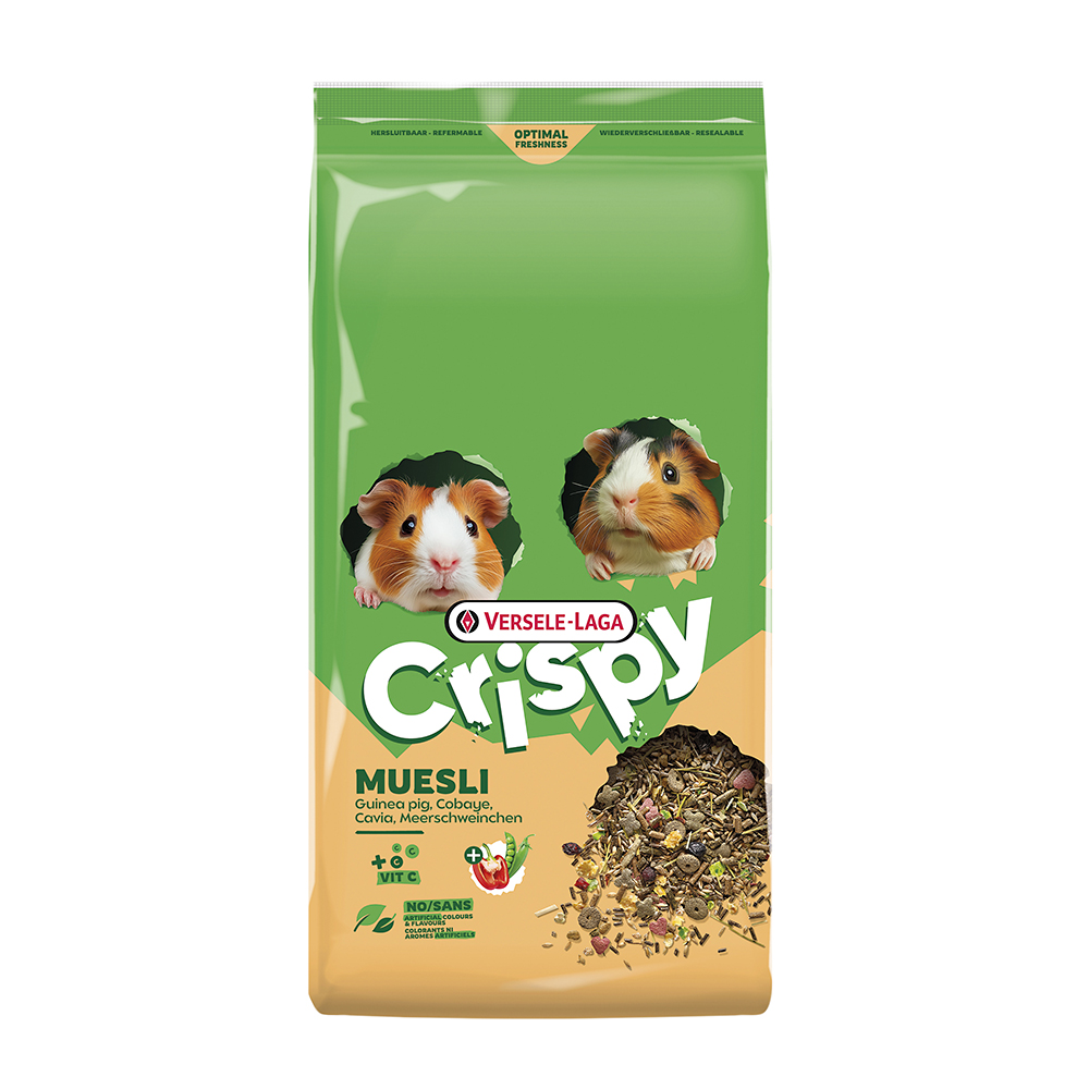 Versele-Laga - Crispy Müsli-Guinea Pig - 1 x 9 kg - 2