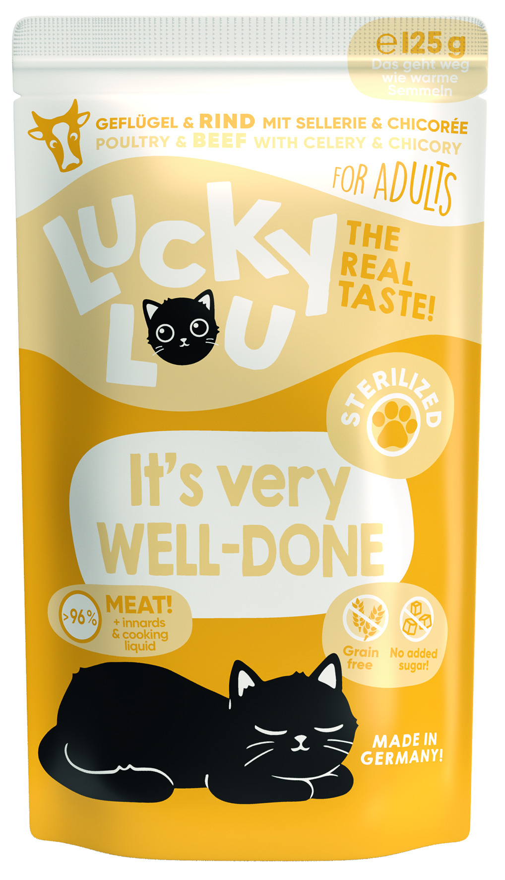 Sterilized Geflügel & Rind