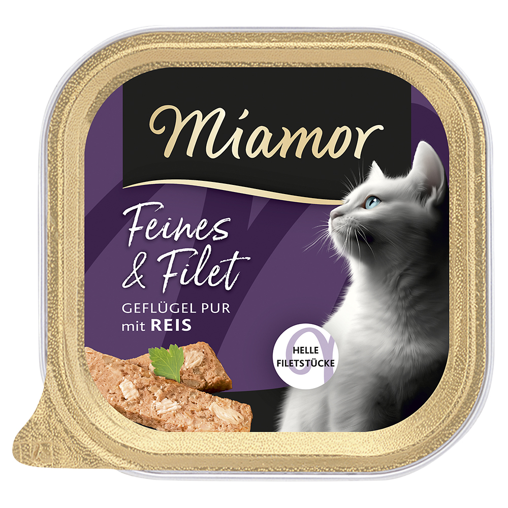 Feine Filets Geflügel Pur&Reis
